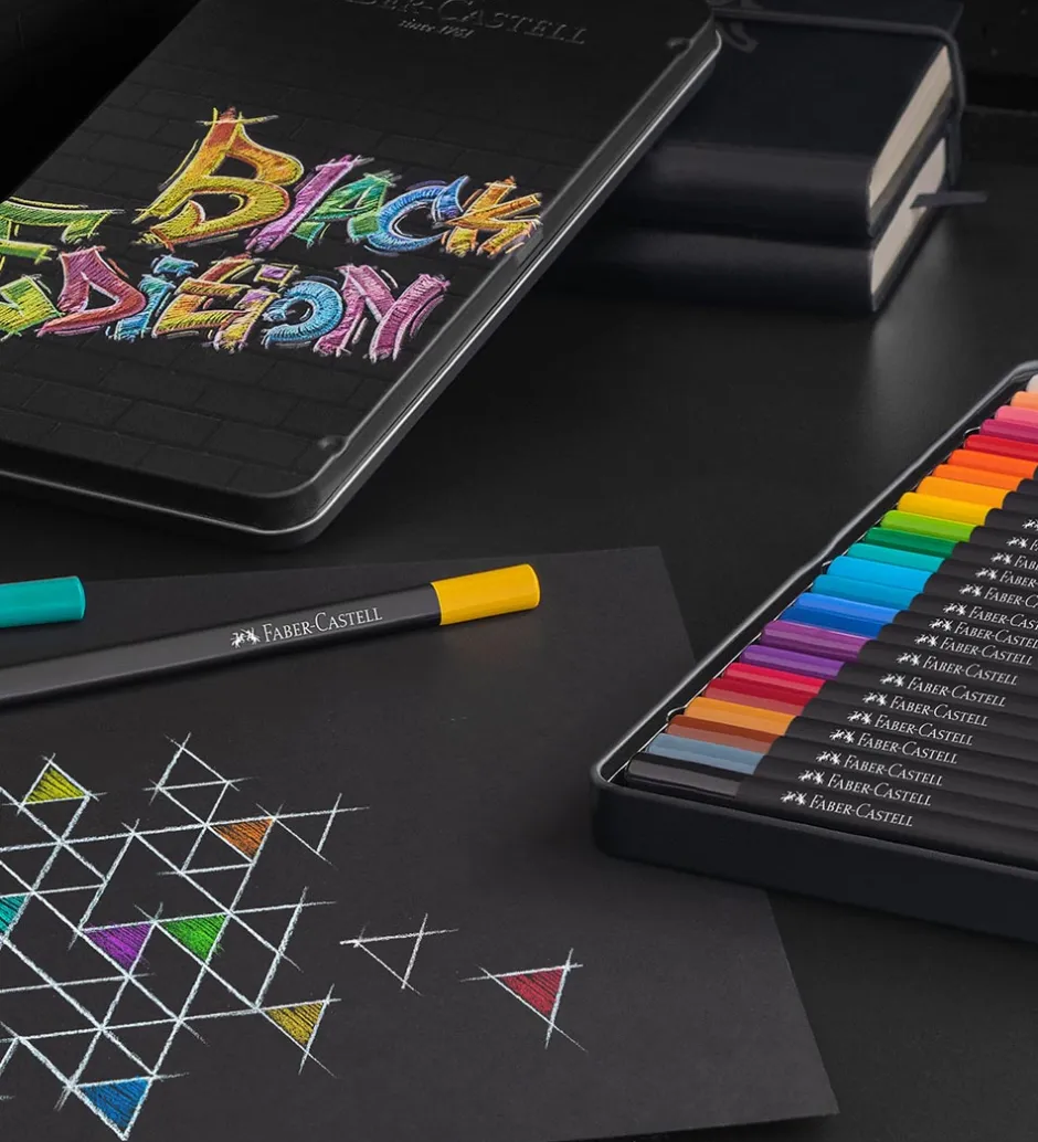 Farveblyanter - Trekantet - 24 stk - Multi>Faber-Castell