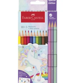 Farveblyanter - 13 stk. - Unicorn Pastel>Faber-Castell Hot