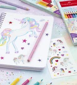 Farveblyanter - Trekantet - Grip Unicorn - 10+3 st>Faber-Castell Best