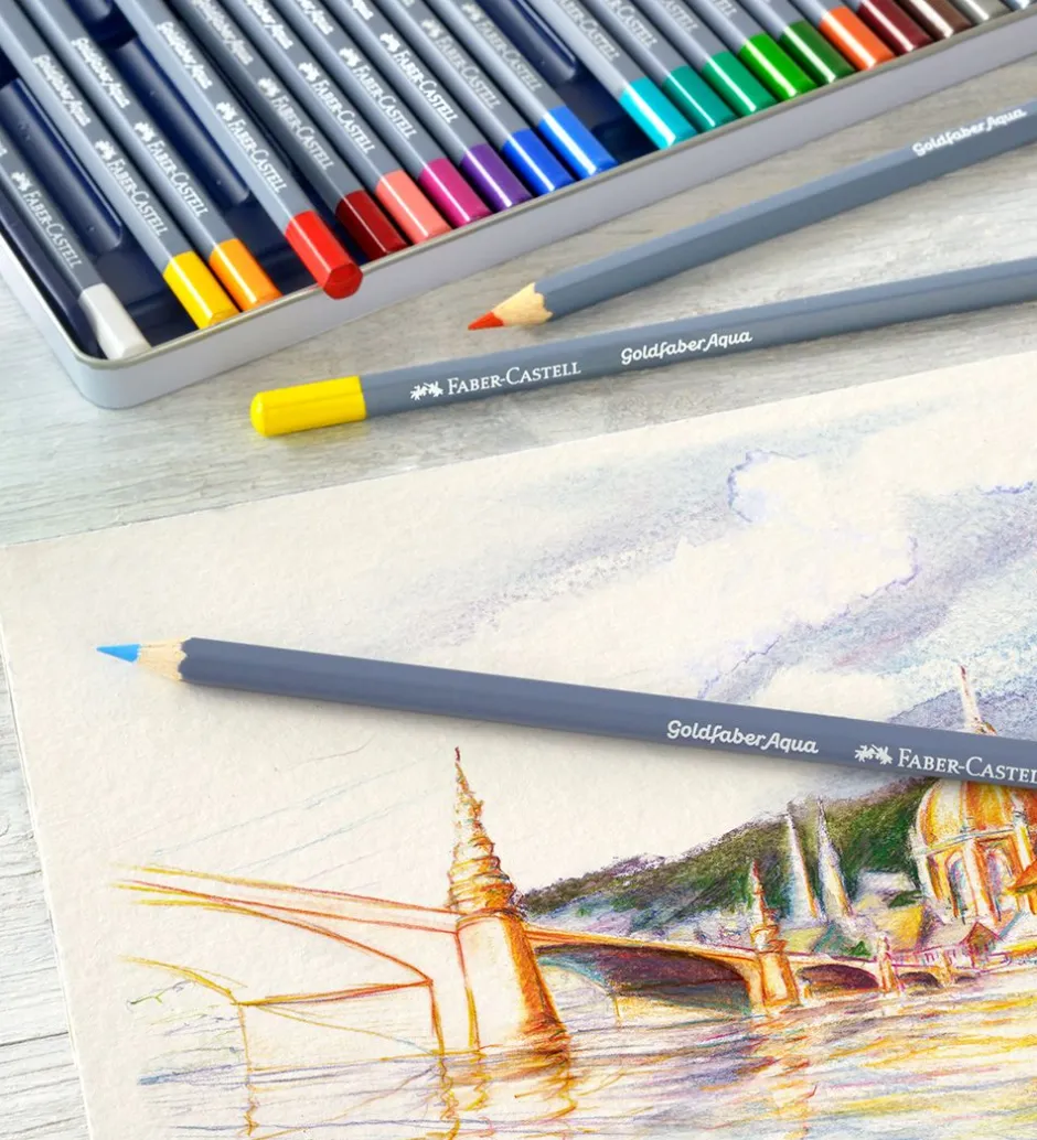 Farveblyanter - Goldfaber Akvarel - 36 stk - Multi>Faber-Castell Sale