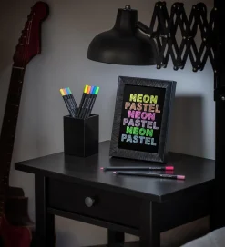 Farveblyanter - Trekantet - 12 stk - Neon/Pastel><noscript><img width=