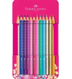 Farveblyanter - Grip - 12 stk - Sparkle>Faber-Castell Best