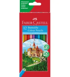 Farveblyanter - Slot - 12 stk - Multifarvet>Faber-Castell