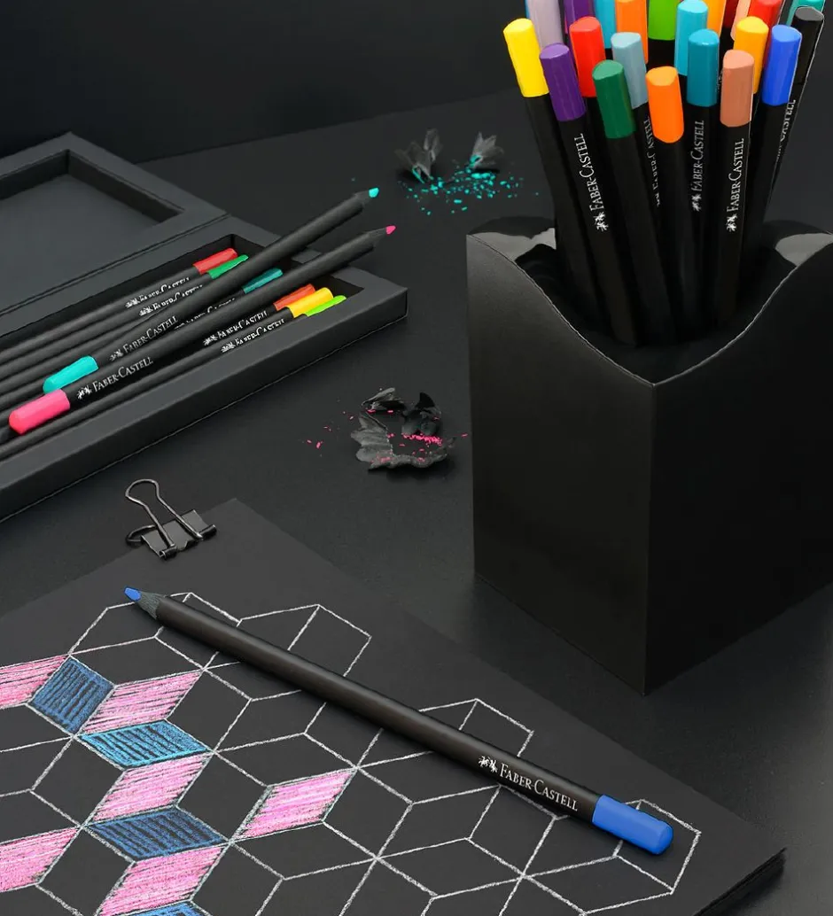 Farveblyanter - 36 stk. - Trekantet - Multi>Faber-Castell Sale