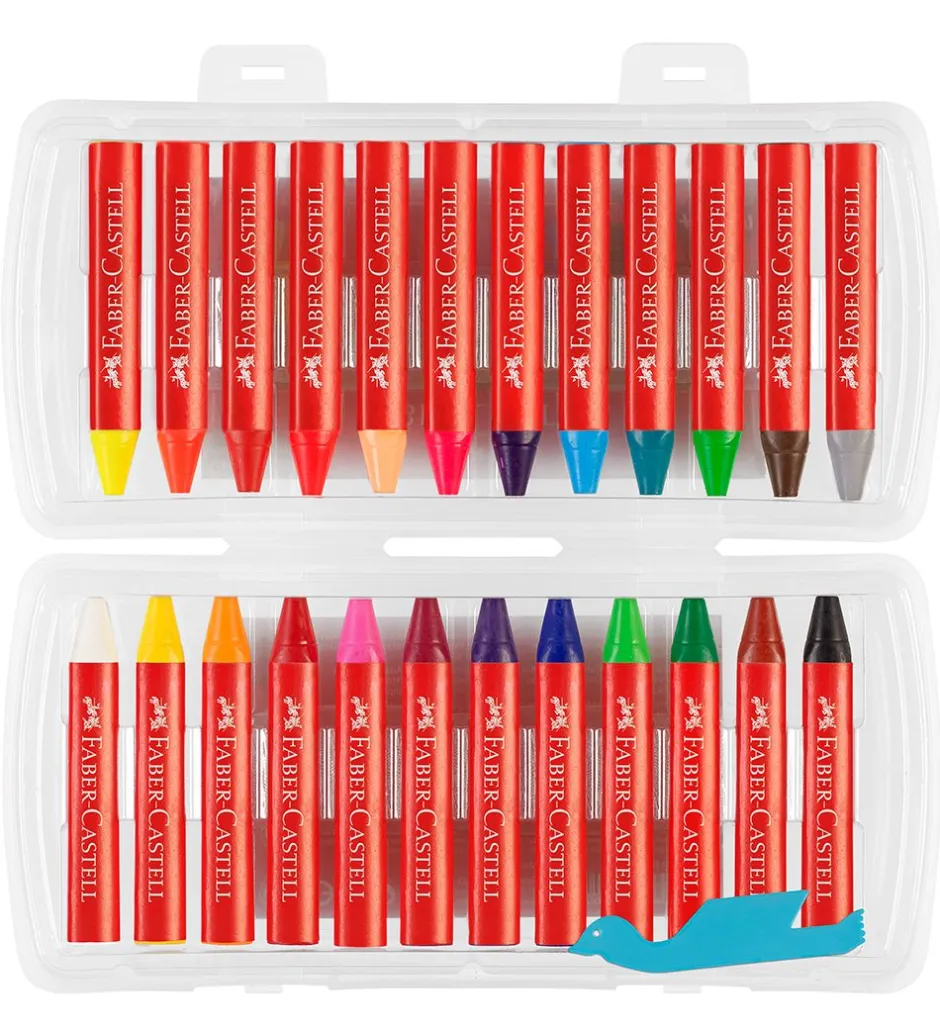 Farvekridt - 24 stk - Multi>Faber-Castell Outlet