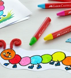 Farvekridt - 12 stk - Jumbo - Multi>Faber-Castell Online