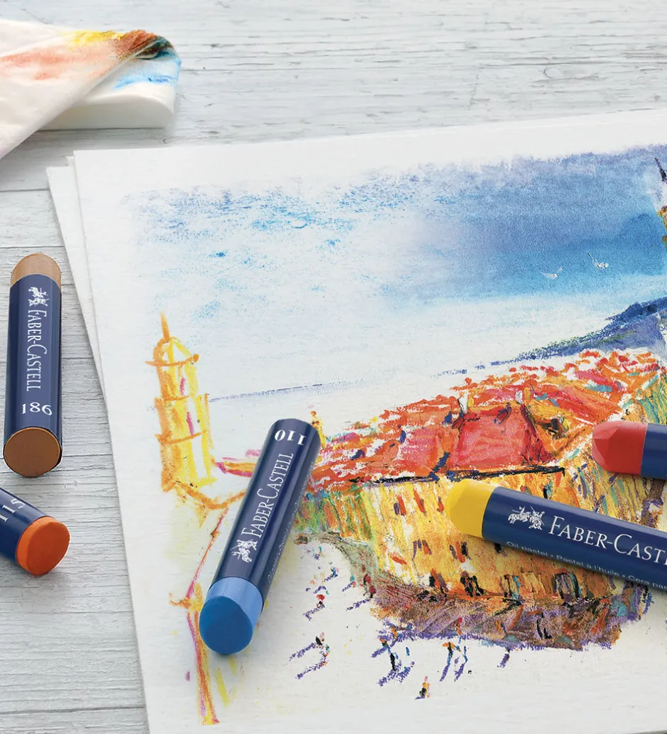 Fedtfarver - 24 stk>Faber-Castell Online