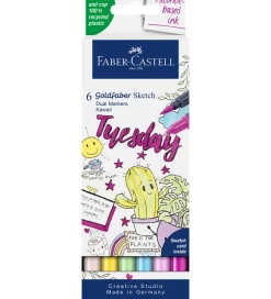 Tuscher - 6 Stk. - Goldfaber Sketch - Kawaii>Faber-Castell Hot