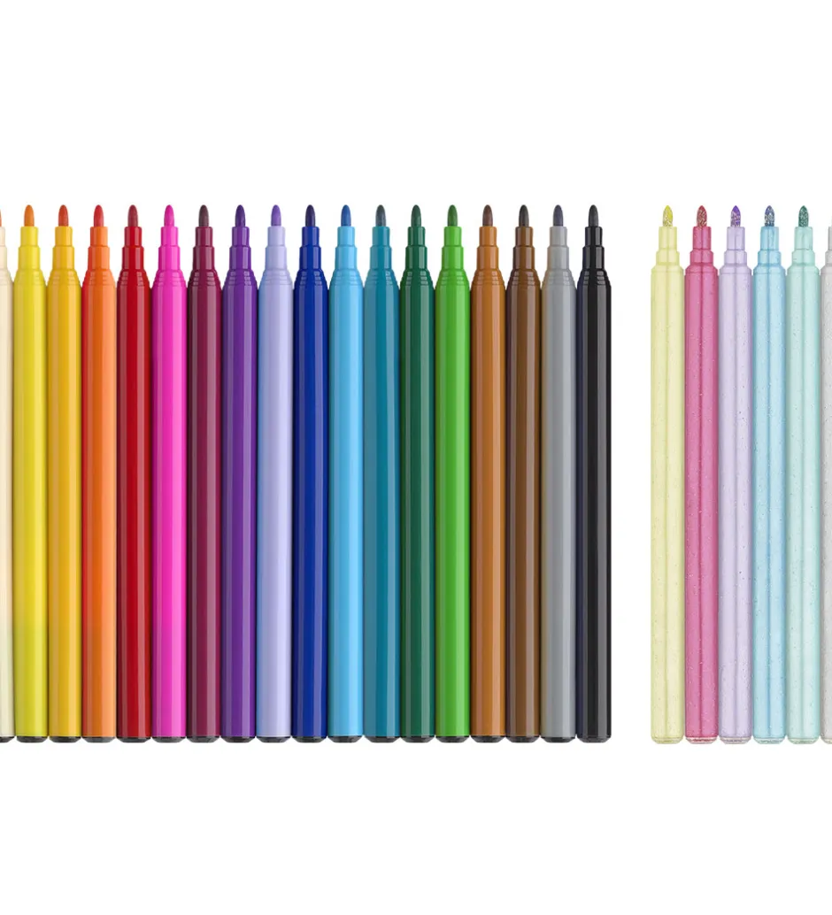 Tuscher - 24 stk. - Unicorn Pastel>Faber-Castell Best