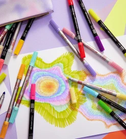 Tuscher - Dobbelt Tyk/Tynd - 10 stk - Pastel>Faber-Castell Online