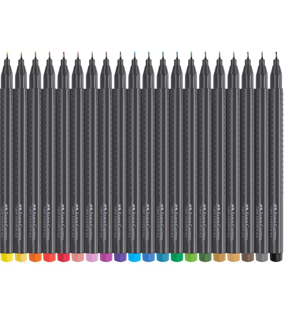 Tuscher - Fineliner - 20 stk - Multi>Faber-Castell Online