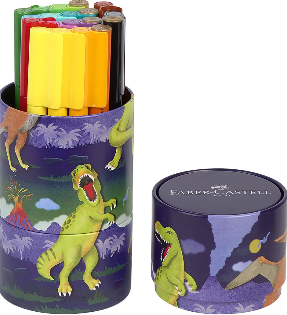 Tuscher m. Etui - Connector - 20 stk. - Dino>Faber-Castell Online