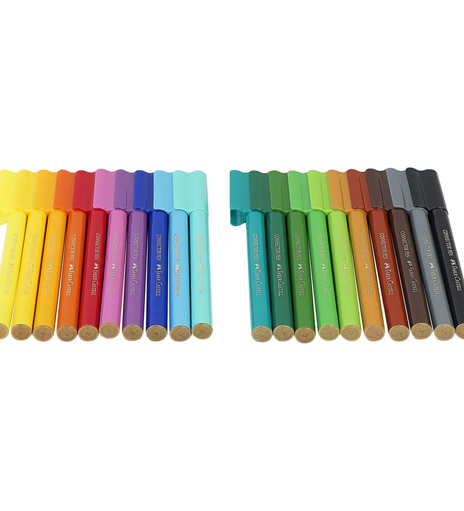 Tuscher m. Etui - Connector - 20 stk. - Dino>Faber-Castell Online