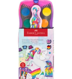 Vandfarve - Unicorn Pink - 12 Farver + Chinese Whi>Faber-Castell Online