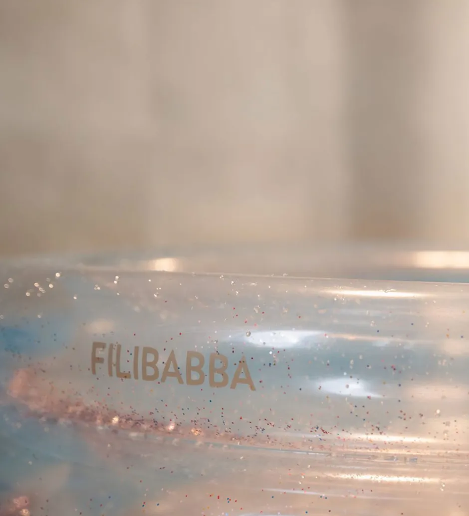 Badebassin - Alfie - 150 cm - Regnbuefarvet Konfetti>Filibabba Best