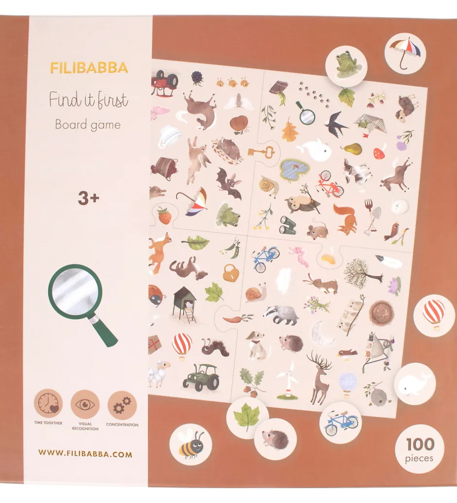 Brætspil - Hvem Finder Det Først?>Filibabba Online