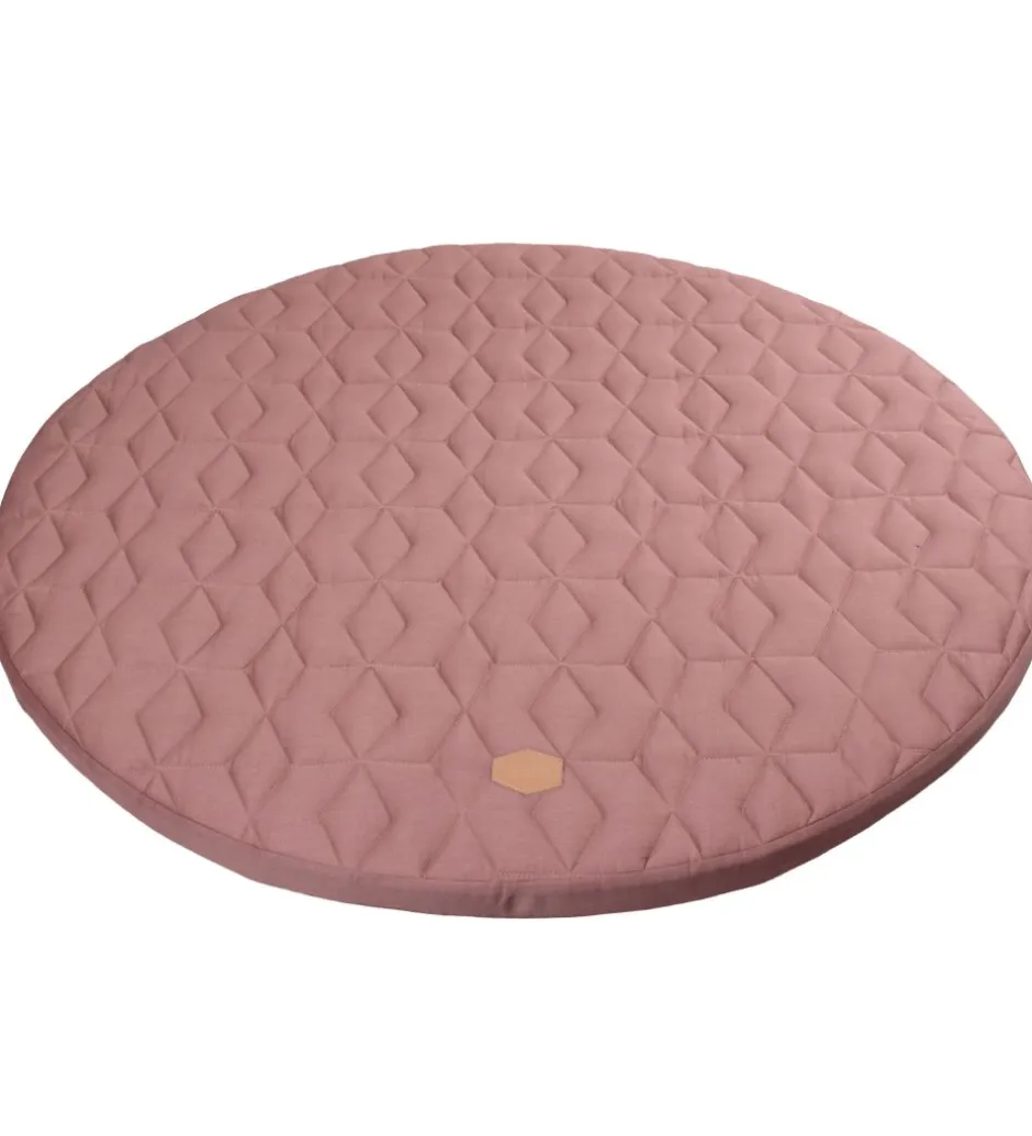 Legetæppe - Quiltet - Ø 90 cm - Wild Rose>Filibabba Sale