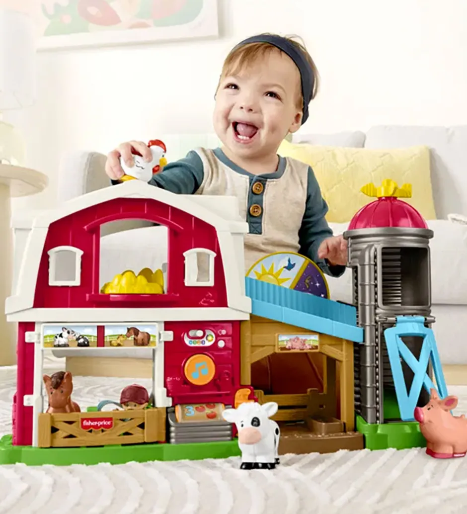 Fisher Price Bondegård - Little People Caring Fun Animal Farm>Fisher-Price Discount