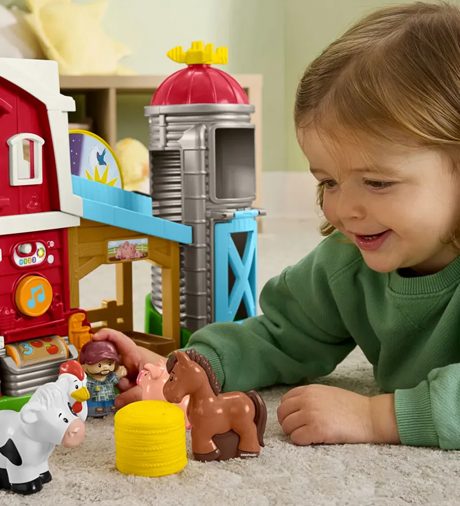 Fisher Price Bondegård - Little People Caring Fun Animal Farm>Fisher-Price Discount