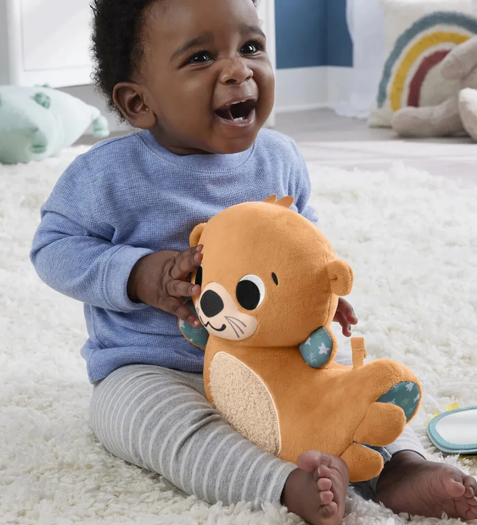 Bamse - 22,8 cm - 2-In-1 Rockin' Tummy Time Otter>Fisher-Price Online