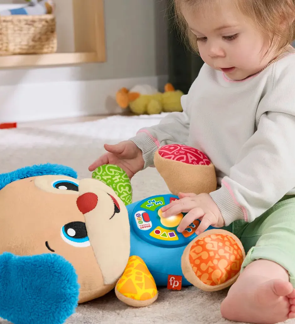 Bamse m. Lyd - 28 cm - Laugh & Learn Smart Stages P>Fisher-Price Clearance