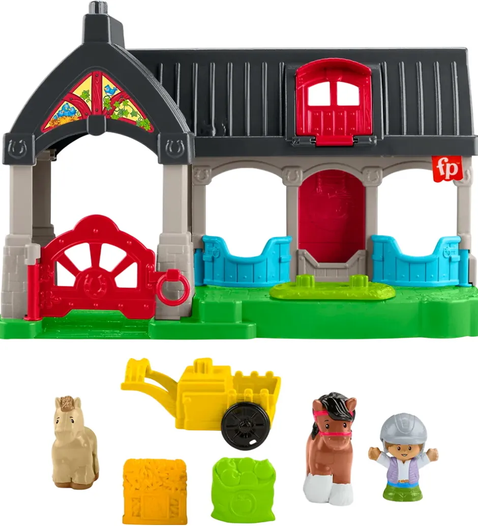 Legetøj - Little People - Friendly Horse Stable>Fisher-Price Clearance