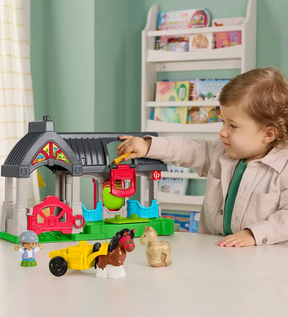 Legetøj - Little People - Friendly Horse Stable>Fisher-Price Clearance