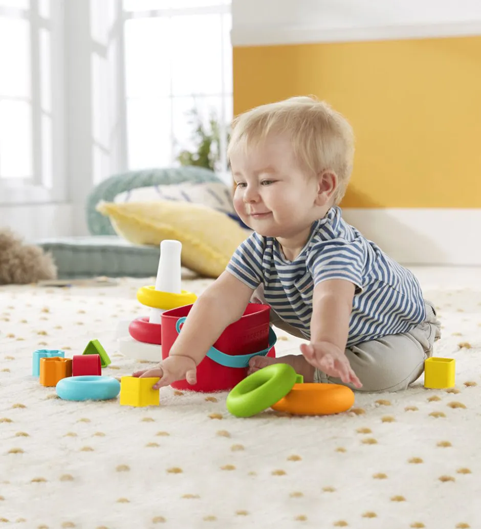 Stablelegetøj - Rock-a-Stack>Fisher-Price Sale
