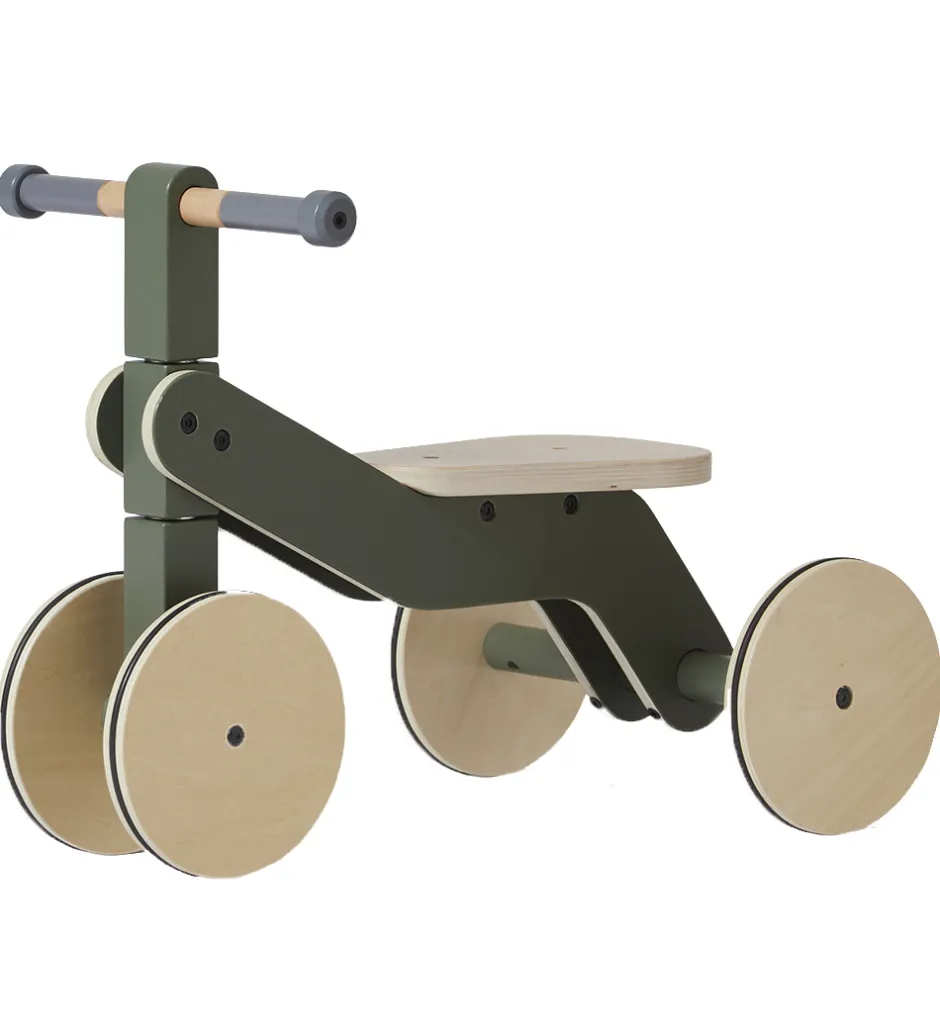 Løbecykel - Indendørs - Træ - Play - Dusty Green/Birch Ply>Flexa Online