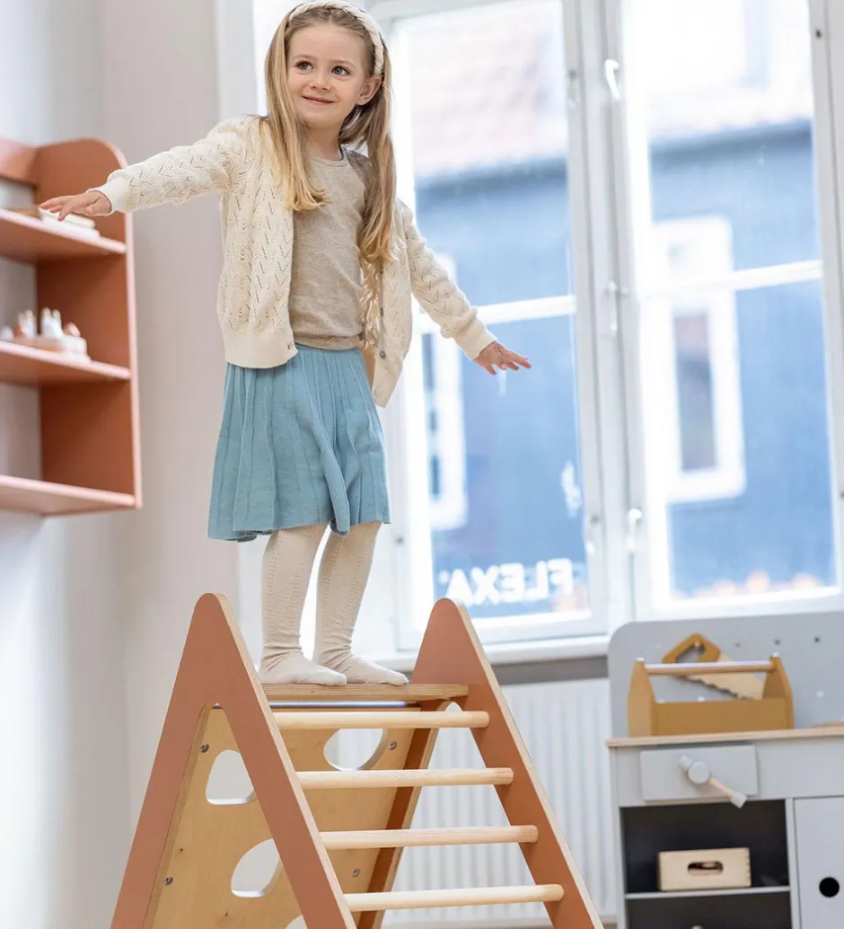 Legetårn - Midi - Play - 83,7x45,6x73,6 cm - Blush/Birch P>Flexa Sale