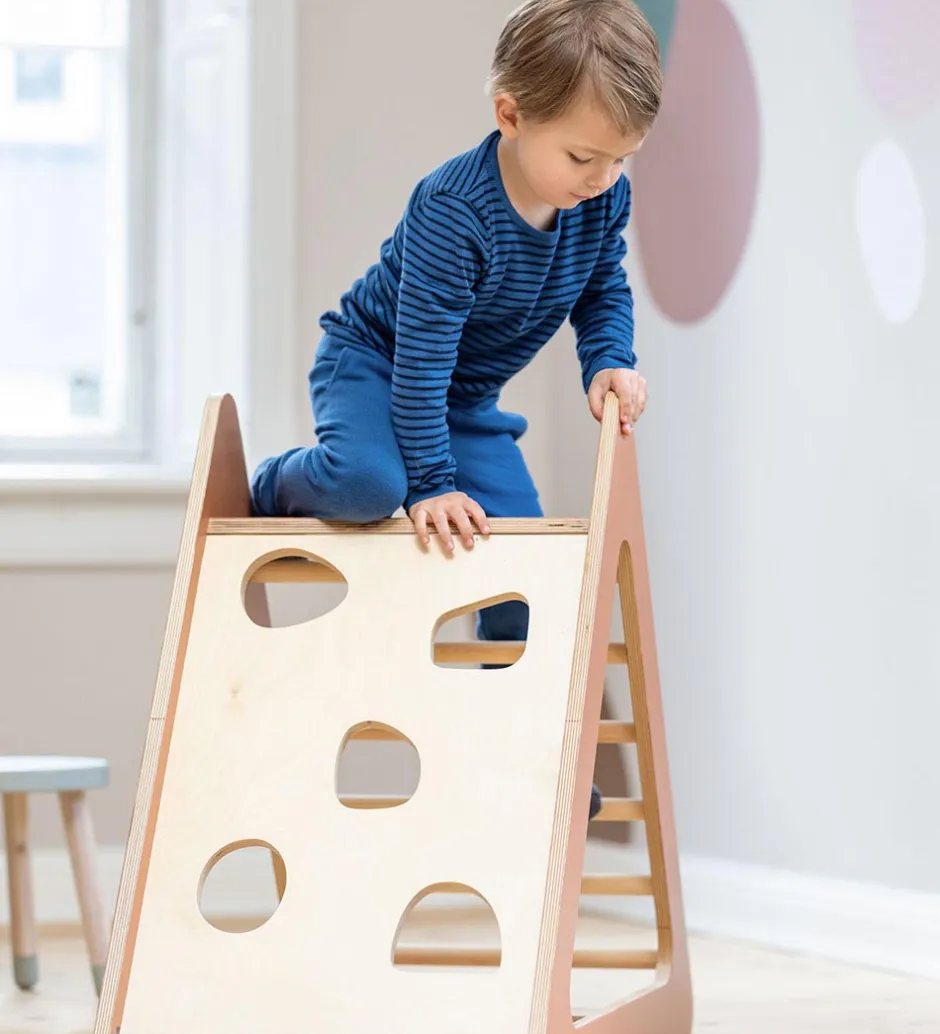 Legetårn - Midi - Play - 83,7x45,6x73,6 cm - Blush/Birch P>Flexa Sale