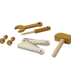 Play Værktøjssæt - 8 stk - Mustard/Naturalwood>Flexa
