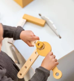 Play Værktøjssæt - 8 stk - Mustard/Naturalwood>Flexa