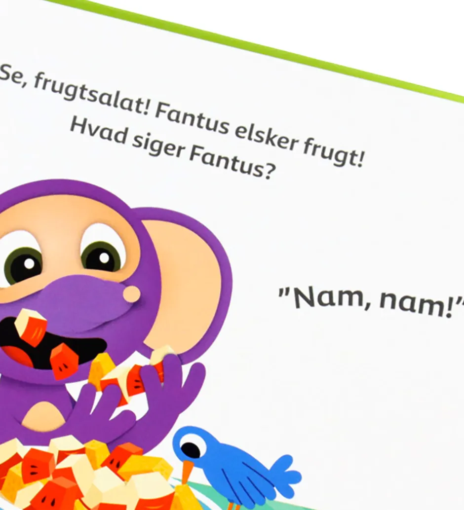 Billedbog - Nam-Nam, Fantus! - En Smage Bog>Forlaget Bolden