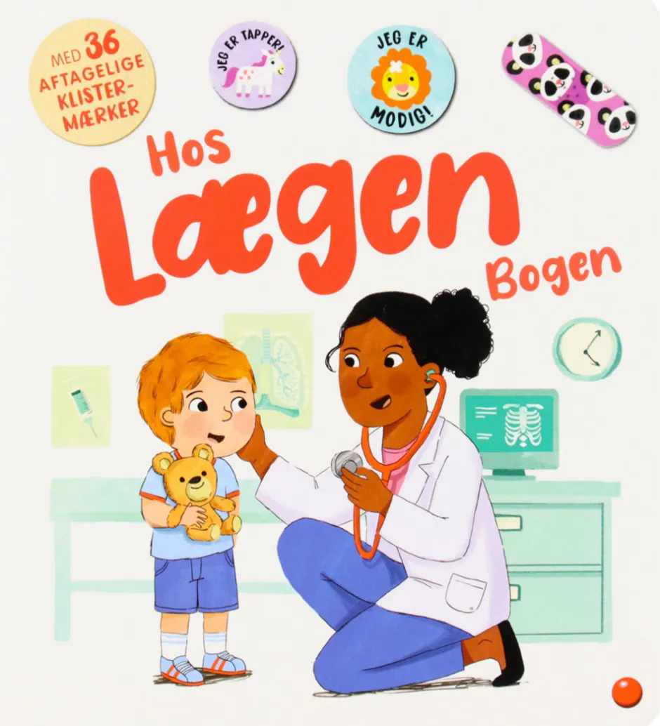 Billedbog - Hos Lægen Bogen - 36 Klistermærker>Forlaget Bolden