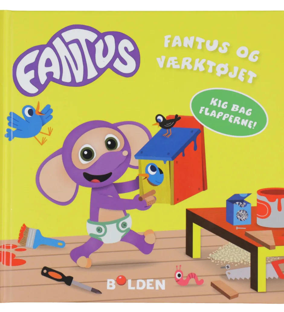 Bog m. Flapper - Fantus Og Værktøjet>Forlaget Bolden Discount