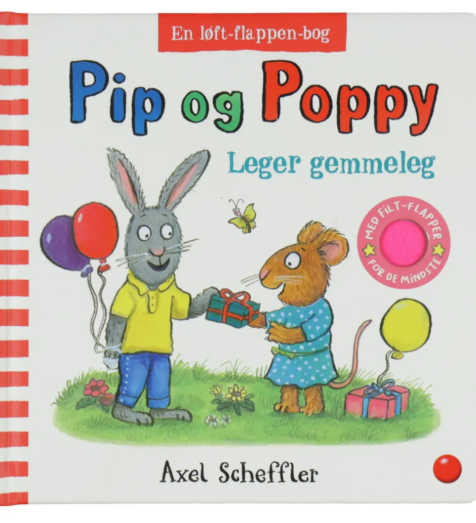 Bog m. Flapper - Pip og Poppy: Leger Gemmeleg>Forlaget Bolden Outlet