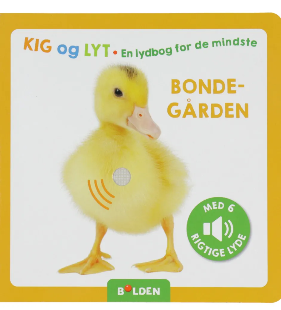 Bog m. Lyd - Kig Og Lyt - Bondegården>Forlaget Bolden Online