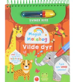 Magisk Malebog - Vilde Dyr>Forlaget Bolden Best