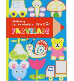 Malebog - Farvelade - For De Mindste - Dansk>Forlaget Bolden