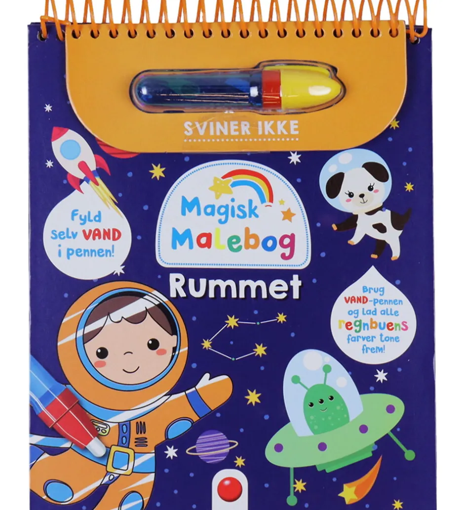 Malebog - Rummet - Mal Med Vand>Forlaget Bolden New