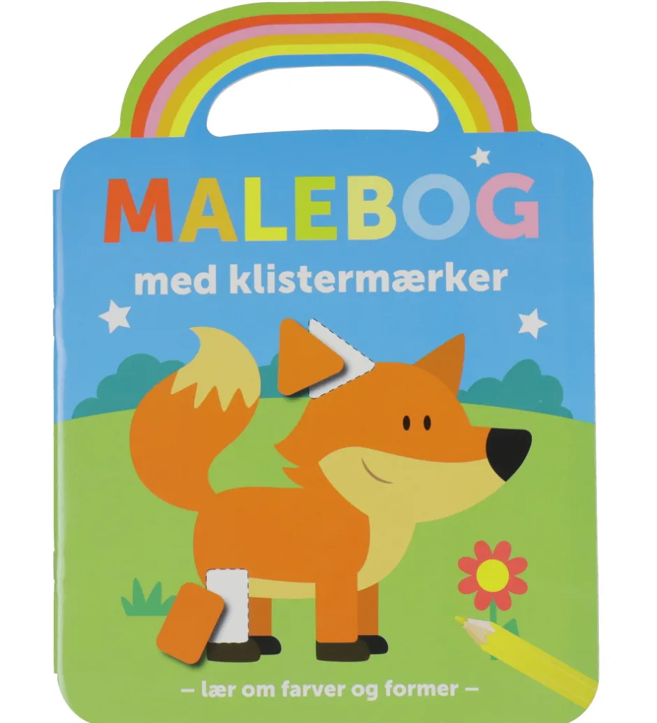 Malebog m. Klistermærker - Ræv>Forlaget Bolden Discount