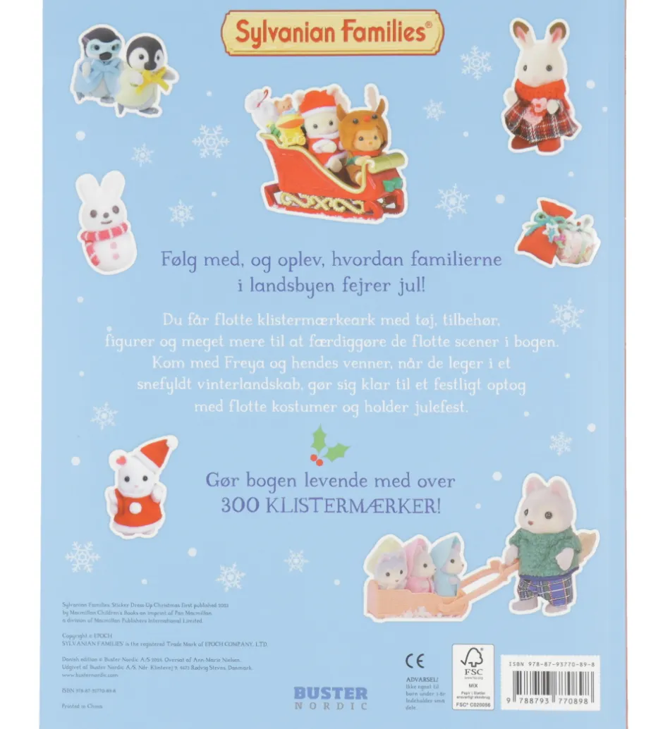 Klistermærkebog - Sylvanian Families - Vi>Forlaget Buster Nordic Sale