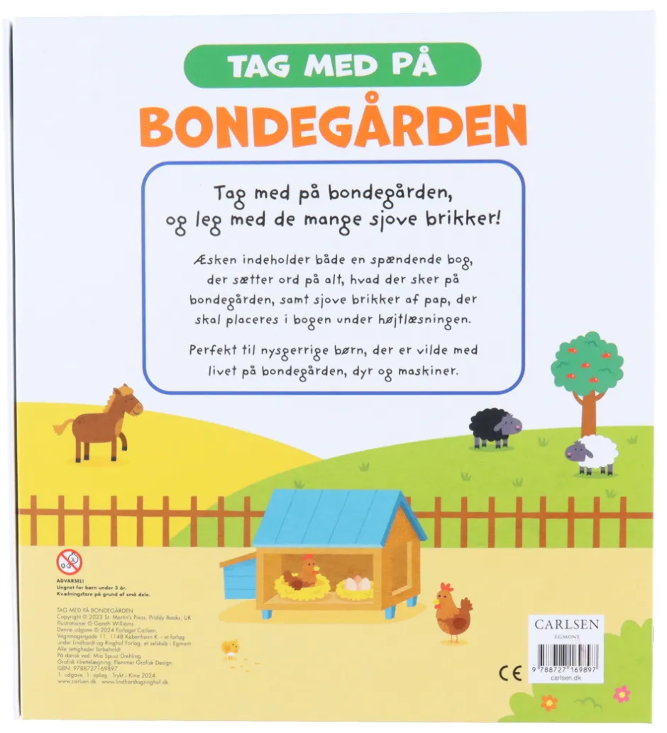 Aktivitetsbog - Tag Med På Bondegården>Forlaget Carlsen Outlet