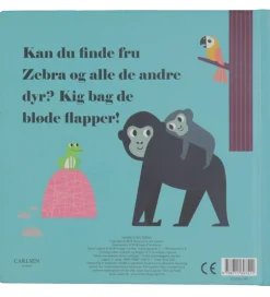 Billedbog m. Flapper - Hvor Er Fru Zebra?>Forlaget Carlsen Sale
