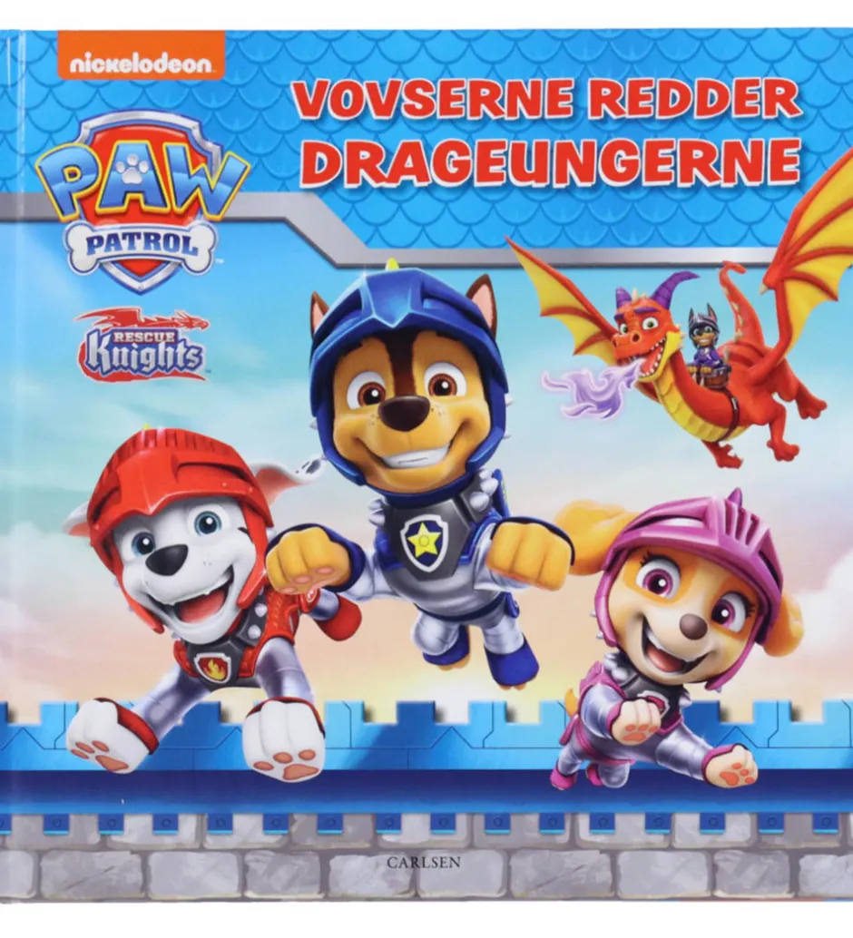 Bog - Vovserne Redder Drageungerne - Paw Patrol>Forlaget Carlsen Best