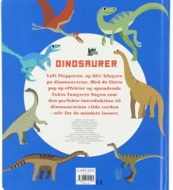 Pop Op Bog - Dinosaurer>Forlaget Carlsen New