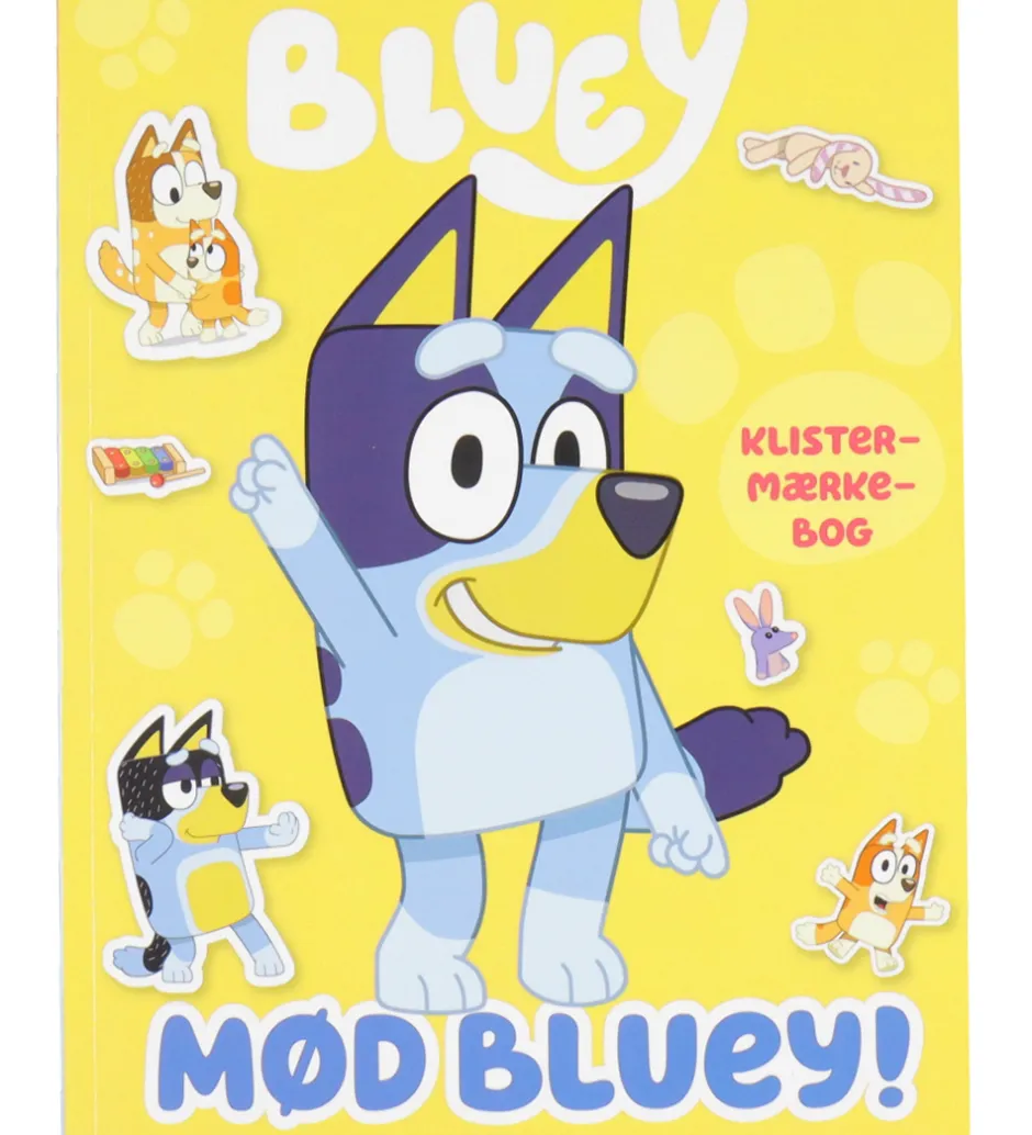 Klistermærkebog - Bluey - Mød Bluey>Forlaget Gyldendal New