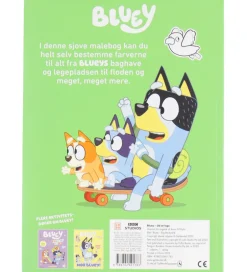 Malebog - Bluey - Ud At Lege>Forlaget Gyldendal New
