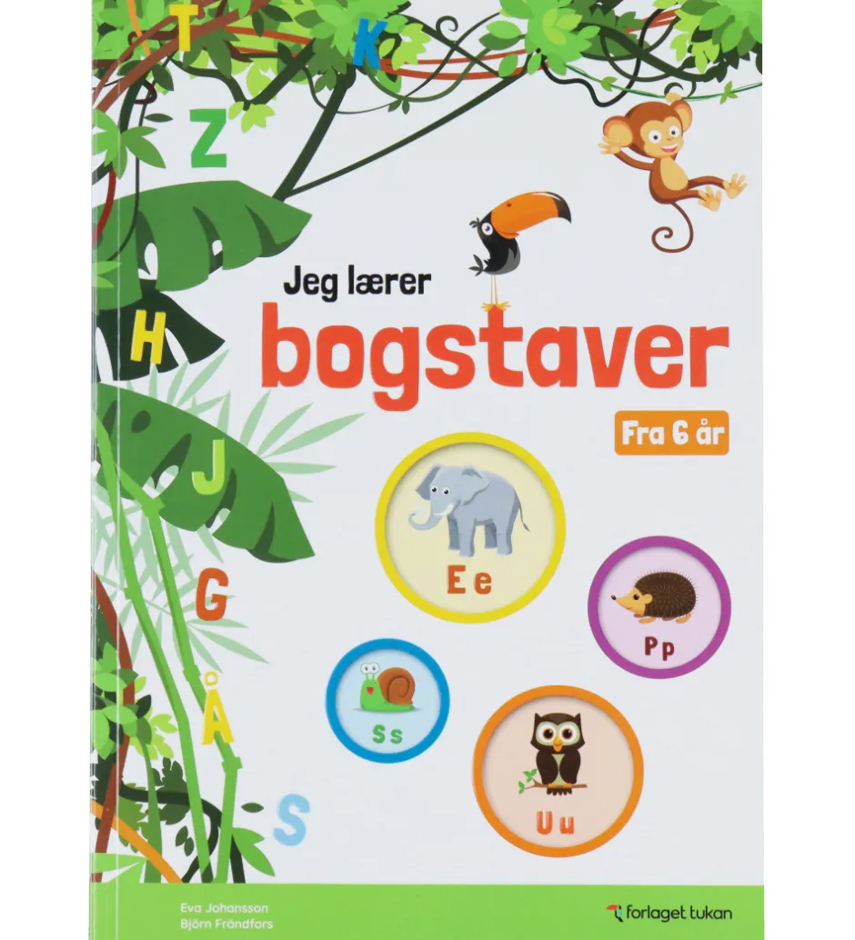 Aktivitetsbog - Jeg Lærer Bogstaver - Dansk>Forlaget Tukan Hot
